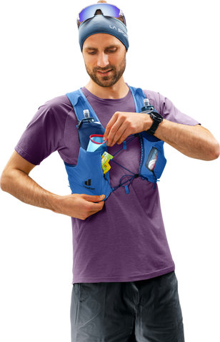 deuter Traick 5 Trinkweste - neptune-nightblue | S