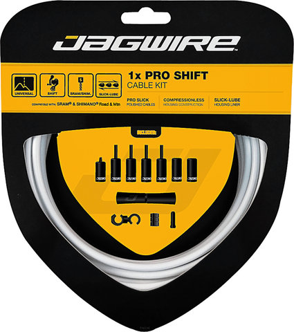 Jagwire 1X Pro Shifter Cable Set - white