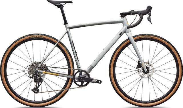 Specialized Vélo de gravel Crux DSW Comp 28" - shadow silver-california sunshine | 170,0 mm | S | 28" | 50 mm