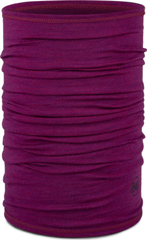 BUFF Écharpe multifonction légère en laine mérinos - solid magenta/universal