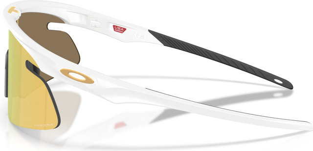 Oakley RSLV Lite Sports Glasses - matte white | prizm 24k