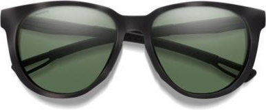 Smith Lunettes de soleil Seeker - matte ash tortoise | chromapop grey green