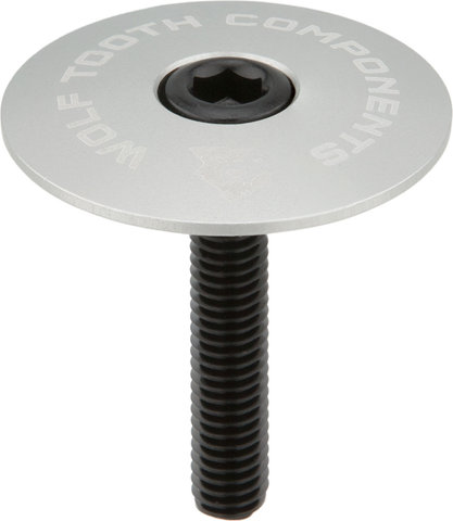 Wolf Tooth Components Ultralight Top Cap - silver