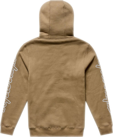 Troy Lee Designs Badge Zip Up Hoodie Pullover - sienna | M