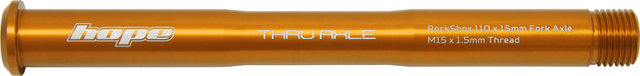Hope Steckachse für RockShox - orange/110 mm