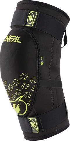 O'NEAL Dirt Knieschoner - black-neon yellow | M