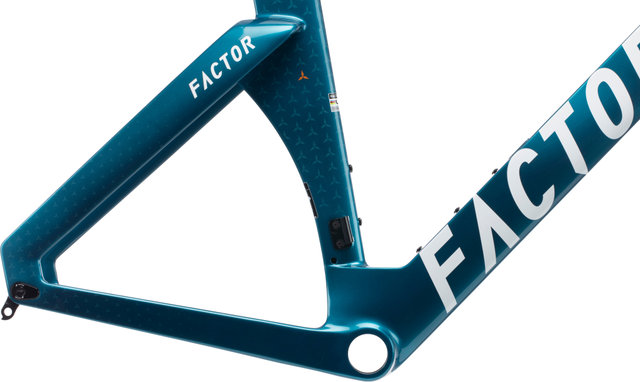 Factor Hanzo Time Trial Frameset - pearl green/L/12 mm Thru Axle