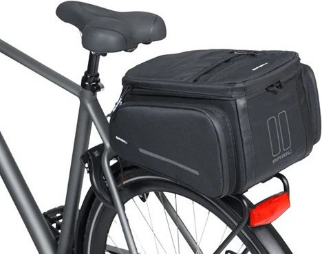 Basil Move MIK Trunk bag - black/26 l