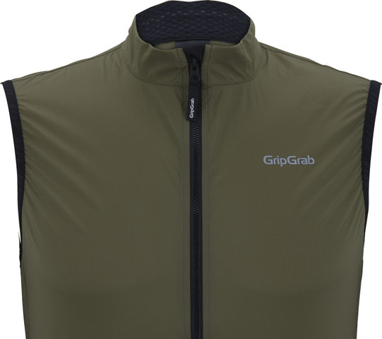 GripGrab PACR Windproof Lightweight Vest - olive green/M