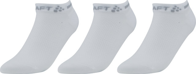 Craft Core Dry Shaftless Socks 3-Pack - white/40 - 42