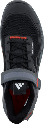 Five Ten Trailcross Clip-In MTB Shoes - 2023 Model - core black-grey three-red/42