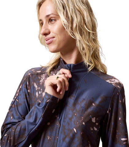 Endura Jersey de manga larga AllTrack Race Roubaix para damas - flux max indigo rock | L