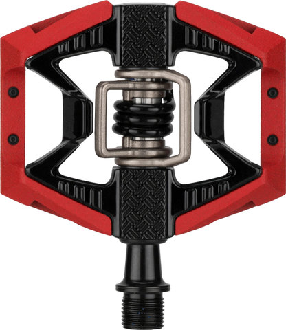 crankbrothers Pedales de clip/plataforma Double Shot 3 - black-red