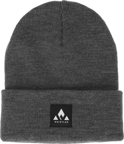 Whistler Gorro de punto melange de Linjoe - dark grey melange