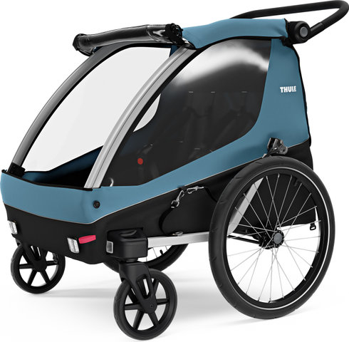 Thule Remolque para niños Courier - aegean blue/20"