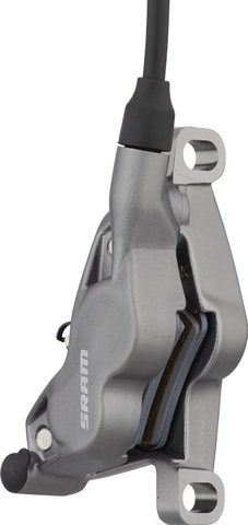 SRAM Level Bronze Stealth 4-Piston Disc Brake - blast dark polar anodized/Rear wheel/Flip-Flop (non-side-specific)