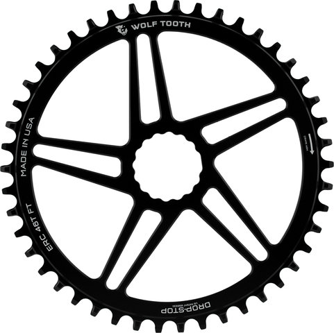 Wolf Tooth Components Direct Mount Kettenblatt für Easton Cinch - black/46 Z