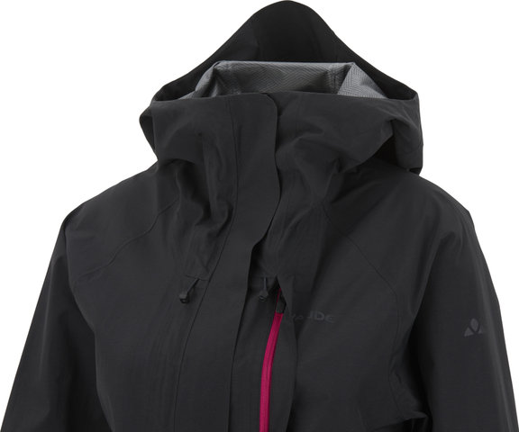 VAUDE Womens Comyou Rain Jacke - black/36/S