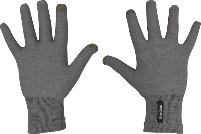 GripGrab Gants Merino Liner - grey/M/L