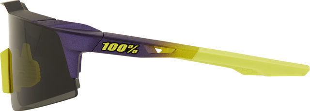 100% Lunettes de Sport Speedcraft SL Smoke - matte metallic digital brights/smoke