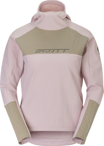 Scott Sudadera con capucha para damas Vertic Pro Warm - wax pink-portobello beige | XS
