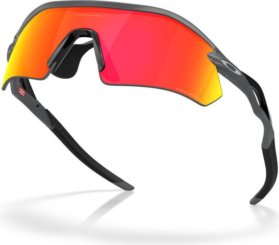Oakley Radar Plate Sportbrille - matte carbon/prizm ruby