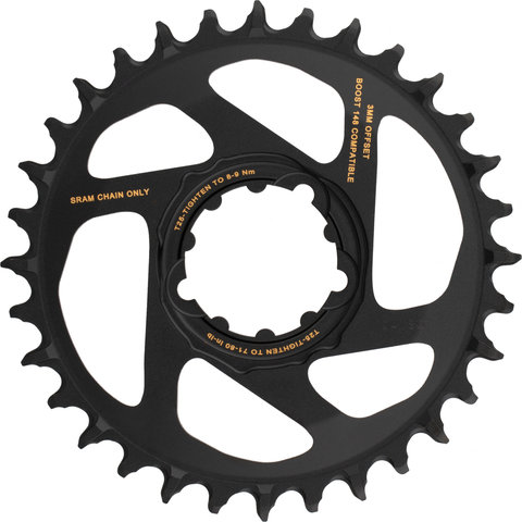 SRAM Plato X-Sync 2 SL Direct Mount 3 mm para SRAM Eagle Boost - gold/32 dientes