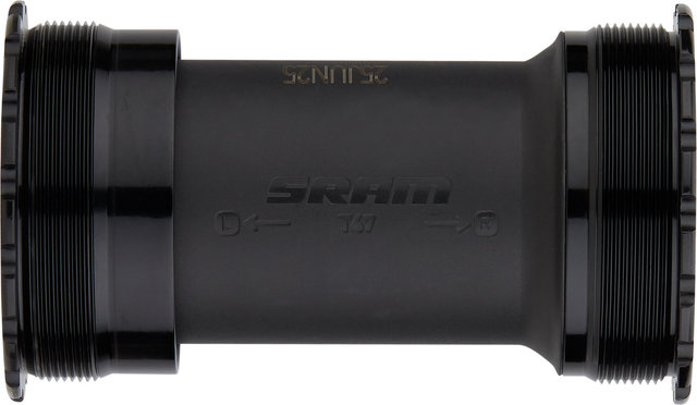 SRAM Eje de pedalier DUB T47 Cerámica Road Wide 85,5 mm - black/T47