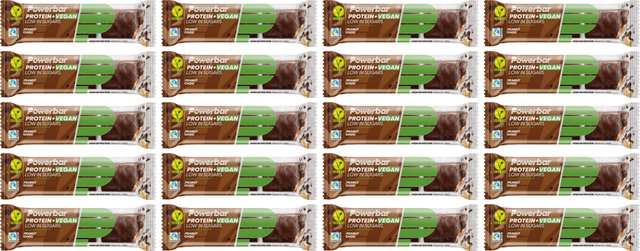 Powerbar Barra vegana con bajo contenido de azúcar Protein Plus - 20 unidades - peanut choc