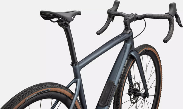 Specialized Diverge Expert Carbon 28" Gravelbike - cast blue metallic-silver dust/55 mm/28"/L/172,5 mm