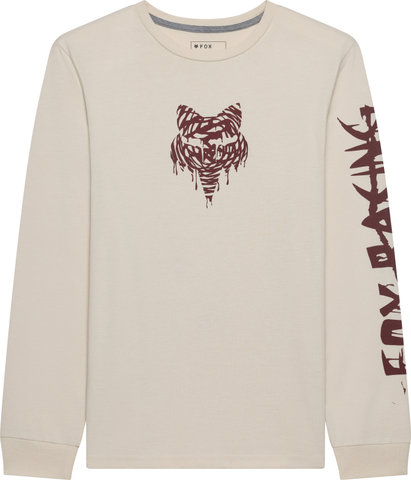 Fox Head Roughcut Dri-Release Med Longsleeve - chalk | S