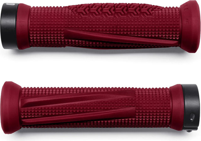 OneUp Components Lock-On Lenkergriffe - maroon | 130 mm
