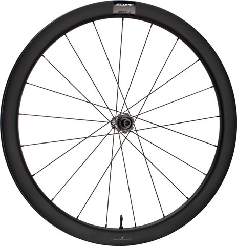 Scope Cycling Juego de ruedas S4 Disc Center-Lock 28'' - black | 142 mm | 100 mm | 28" | SRAM XDR