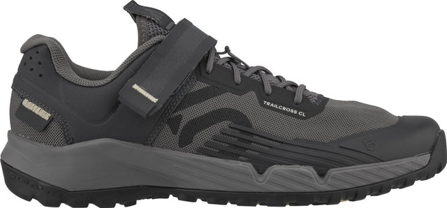 Five Ten Trailcross Clip-In MTB Shoes - 2023 Model - charcoal-putty grey-carbon/42 2/3