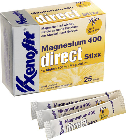 Xenofit Granulado directo Magnesium 400 direct Stixx - 25 sticks - citrus-maracuja