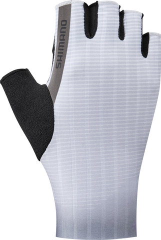 Shimano Advanced Race Halbfinger-Handschuhe - white/M