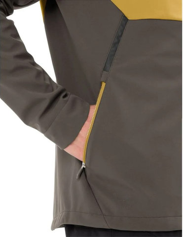 VAUDE Mens Qimsa Softshell Jacket - savanna/S