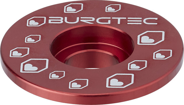 Burgtec Top Cap Ahead Kappe - race red