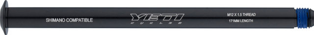 Yeti Cycles Bolt On Boost Rear Thru-Axle, 12 mm - black