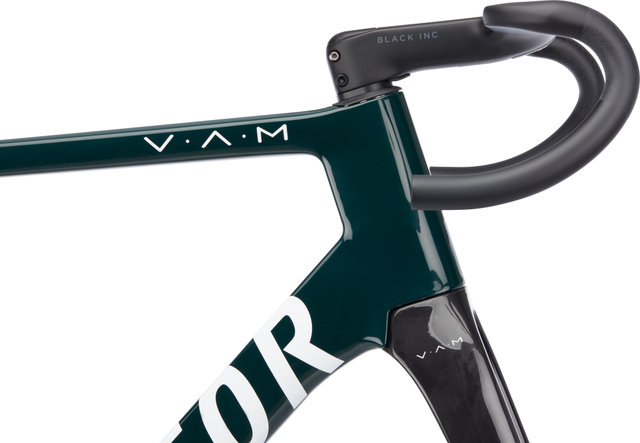Factor Kit de Cadre en Carbone OSTRO V.A.M. Disc T47a Shimano Modèle 2023 - factor racing green | 56 cm, 120 mm x 42 cm, SB 25 mm
