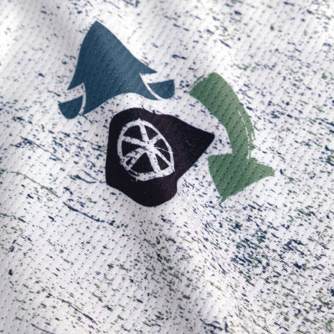 Endura Singletrack Print S/S Damen Trikot - aero blue | M