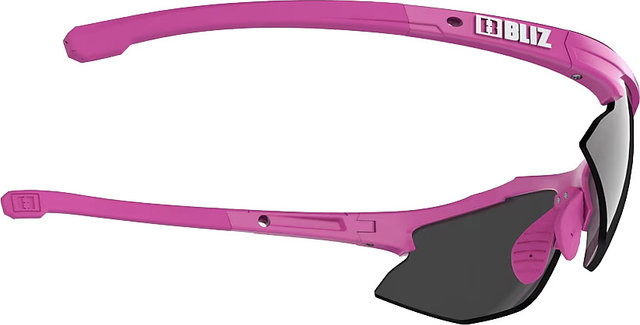 Bliz Lunettes de sport Hybrid Small - matte rose/smoke-silver