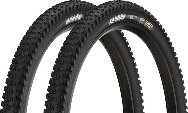 Maxxis Rekon Dual EXO WT TR 27.5" Folding Tyre Set - black/27.5 /61 mm/61-584/2.4 