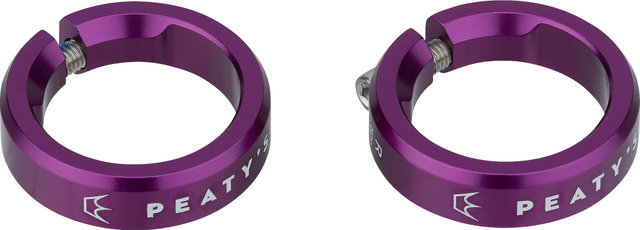 Peaty's Bagues de serrage Monarch Grips - violet