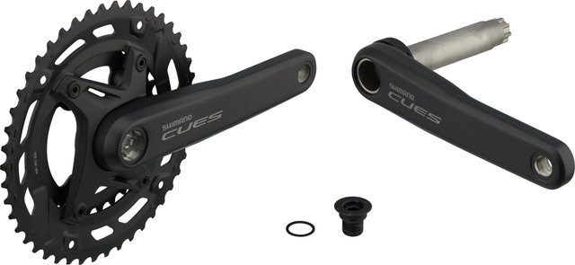 Shimano Juego de bielas CUES FC-U6000-2 - negro/175,0 mm 30-46