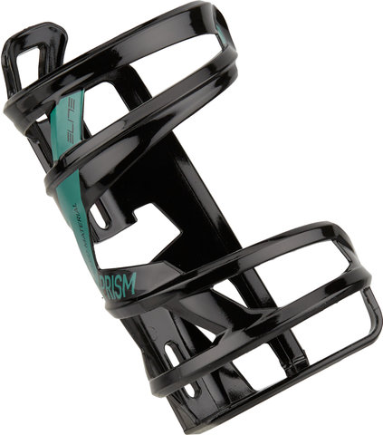 Elite Prism Recycled Left / Right Bottle Cage - black-green/right