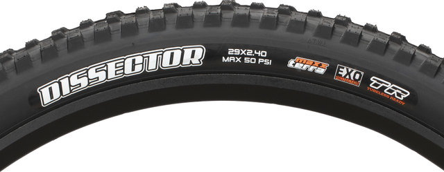 Maxxis cubierta plegable Dissector [Gen.2] WT EXO TR MaxxTerra 29'' - negro | 29 | 61-622 | 61 mm | 2.4 