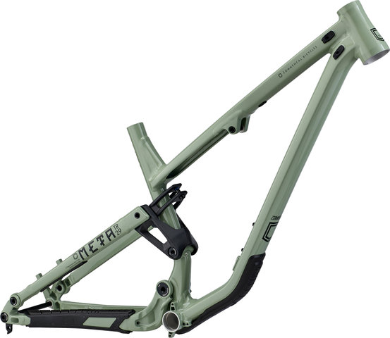 COMMENCAL Kit de cuadro Meta TR 29" con amortiguador Fox Float X - heritage green | 140 mm | L | 12 mm Eje Pasante
