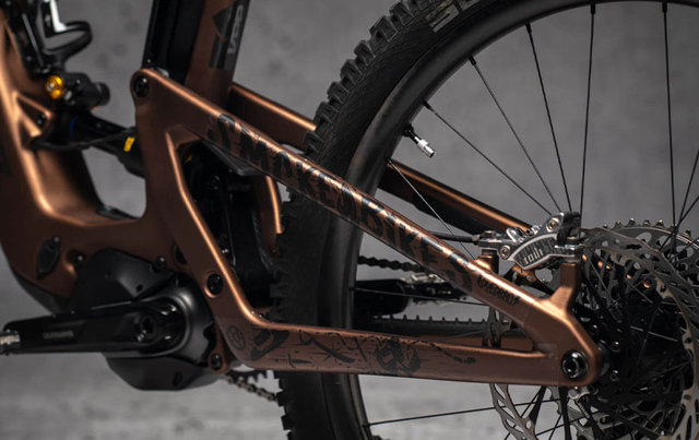 DYEDBRO E-bike Frame Protection Film Set - fluor black