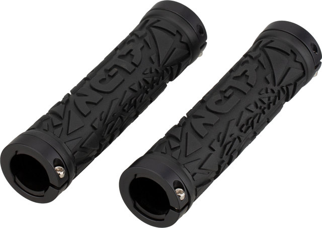 NC-17 Poignées de Guidon Take Control S-Pro Lock On - noir-noir/130 mm